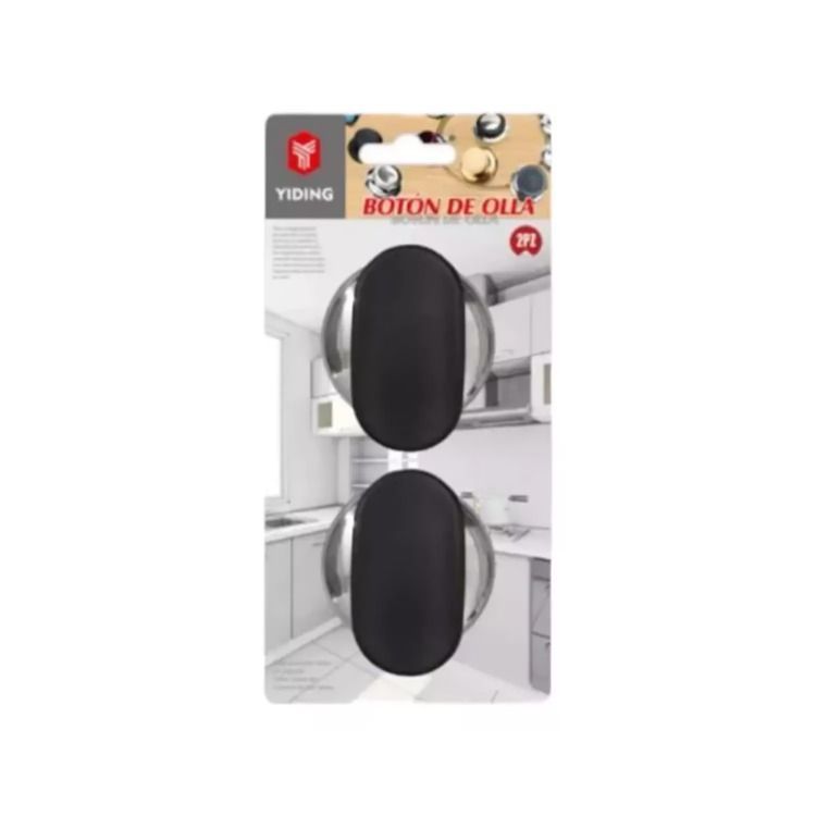 BOTON DE OLLA NEGRO 2PZAS