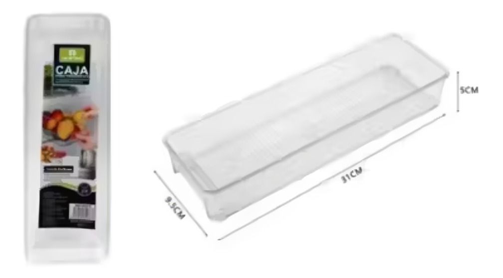 Organizador Caja Para Refrigerador 31x9x5cm-1