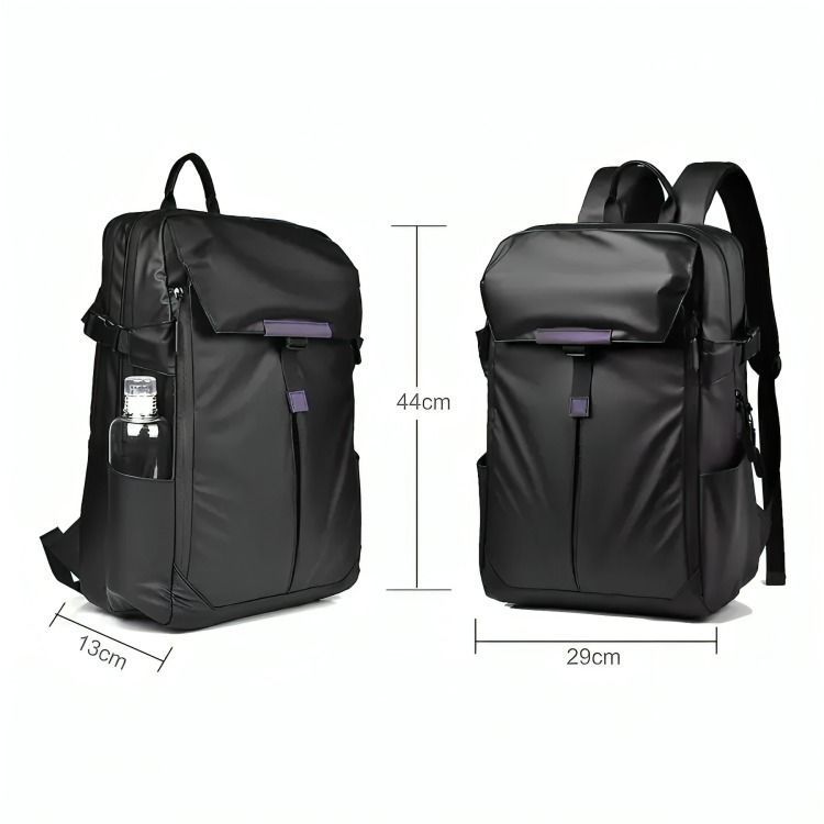 Mochila Para Viaje, Notebook, Expandible Para Balón Y Casco-2