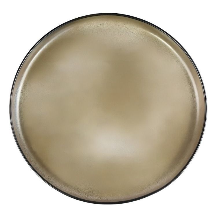 Plato 27 Cm Ceramica Gres WAYU Natura/Gris