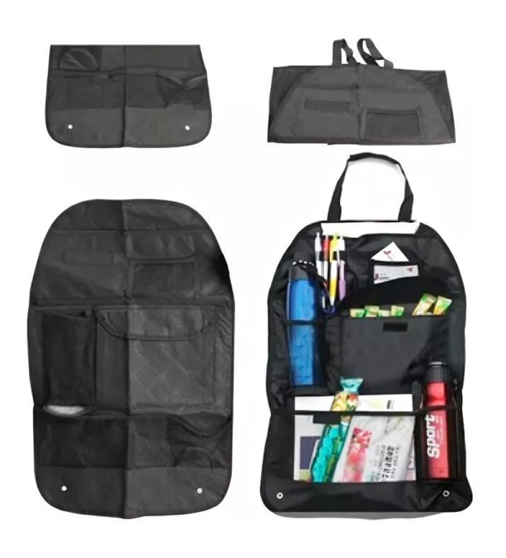 ORGANIZADOR PARA RESPALDO ASIENTO AUTO ESTCAR NEGRO-1