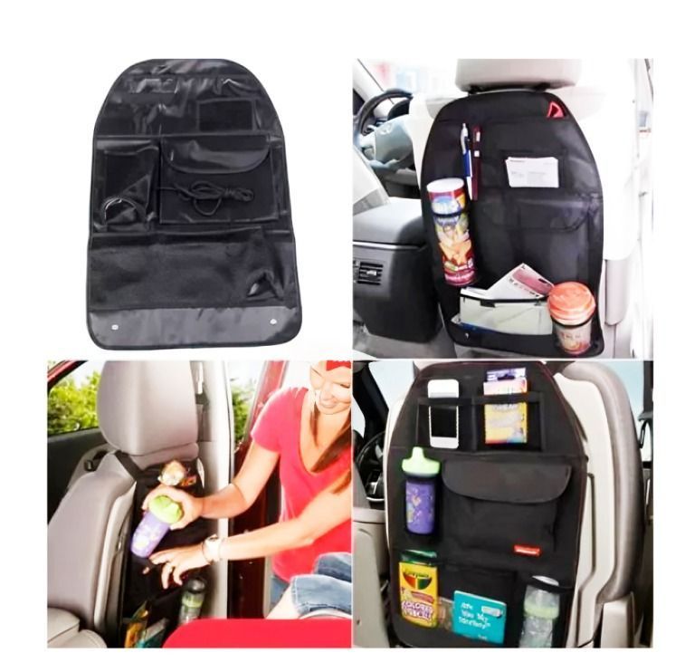 ORGANIZADOR PARA RESPALDO ASIENTO AUTO ESTCAR NEGRO-3