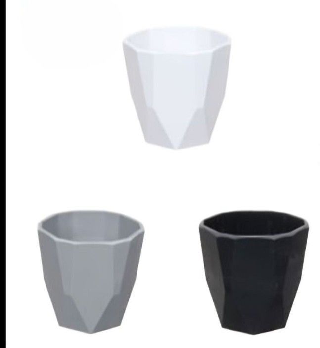 SET X 3 MINI MACETERO PLASTICO 11X8CM 50465-1