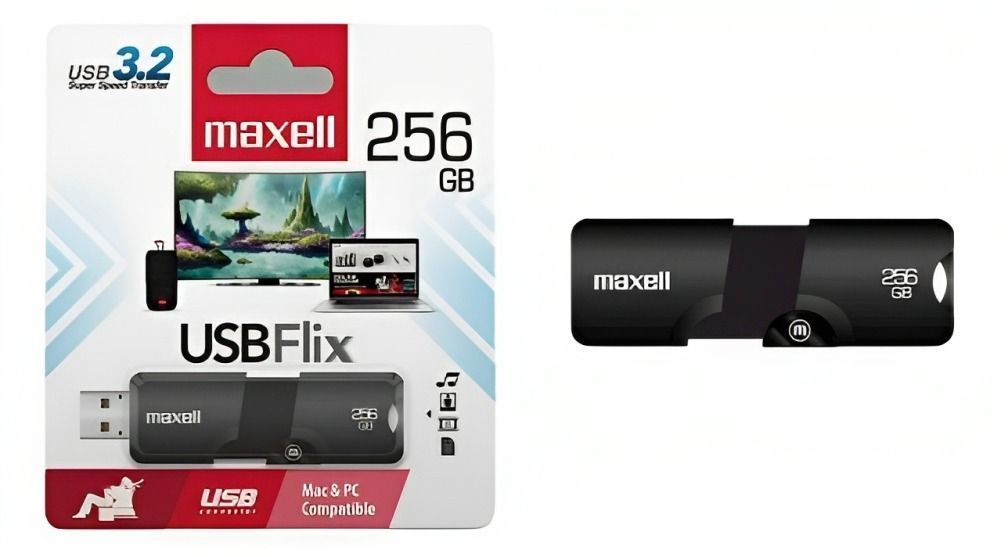 PENDRIVE MAXELL FLIX 3.2   256GB-1