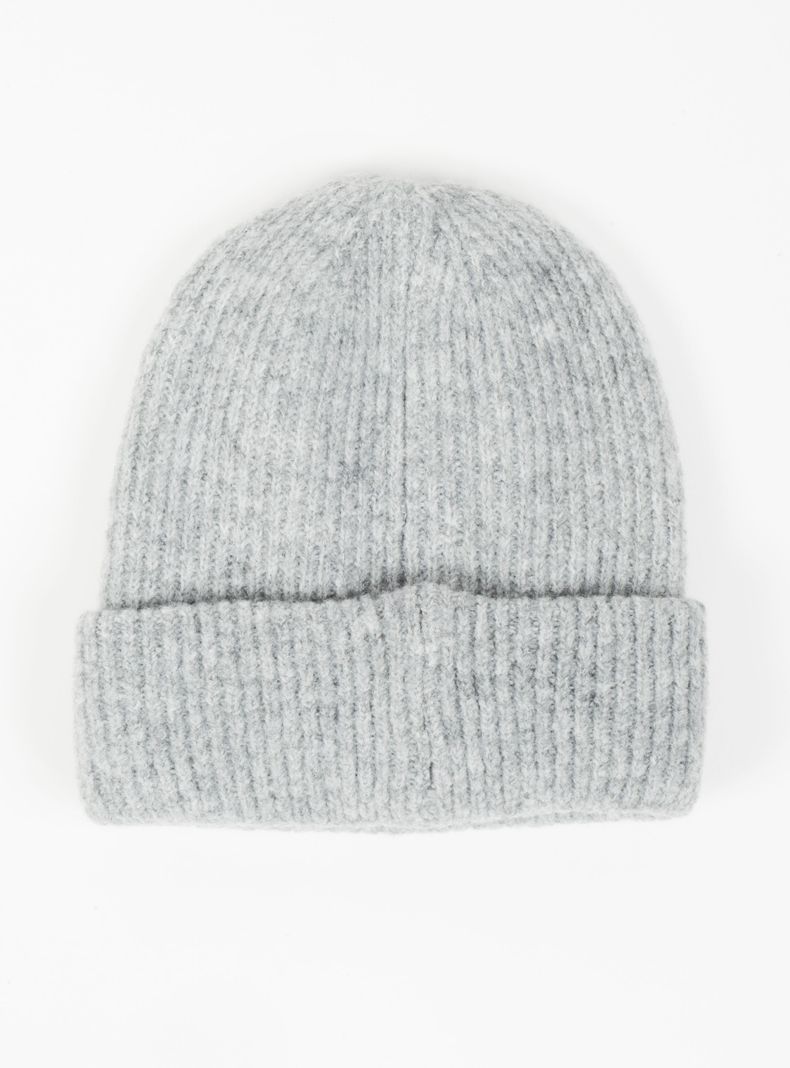BEANIES FLORIS  GRIS CLARO-5