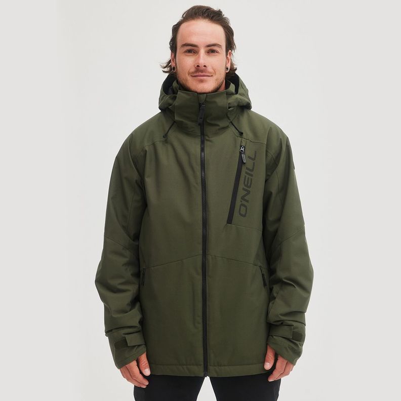 PARKA TÉCNICA FLAG VERDE OSCURO-0