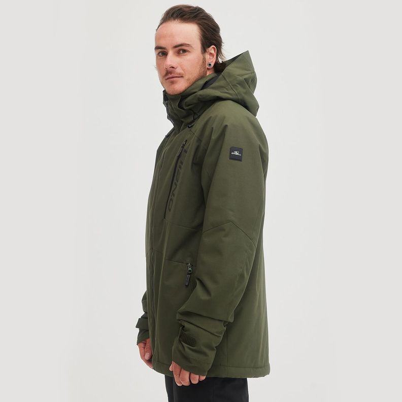 PARKA TÉCNICA FLAG VERDE OSCURO-1
