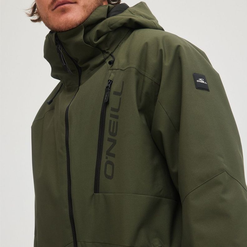 PARKA TÉCNICA FLAG VERDE OSCURO-3