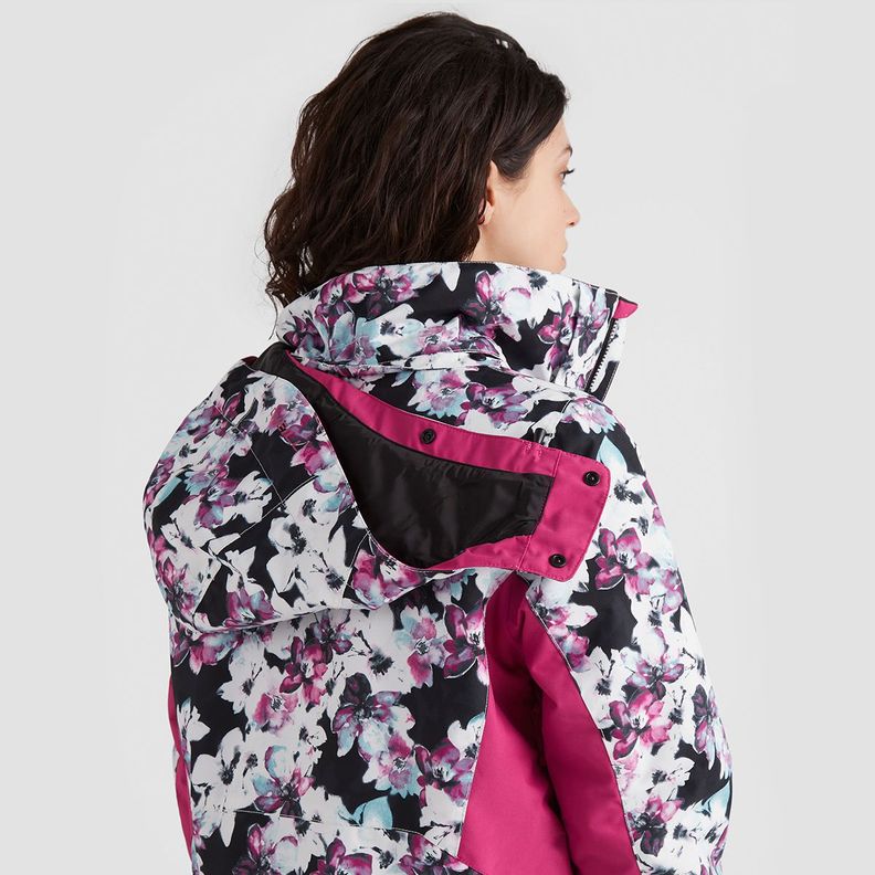 PARKA TÉCNICA NIEVE10k/10k WALL ROSADO-1