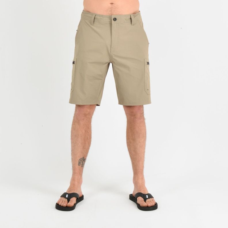 BERMUDA TVLR CARGO  BEIGE-0
