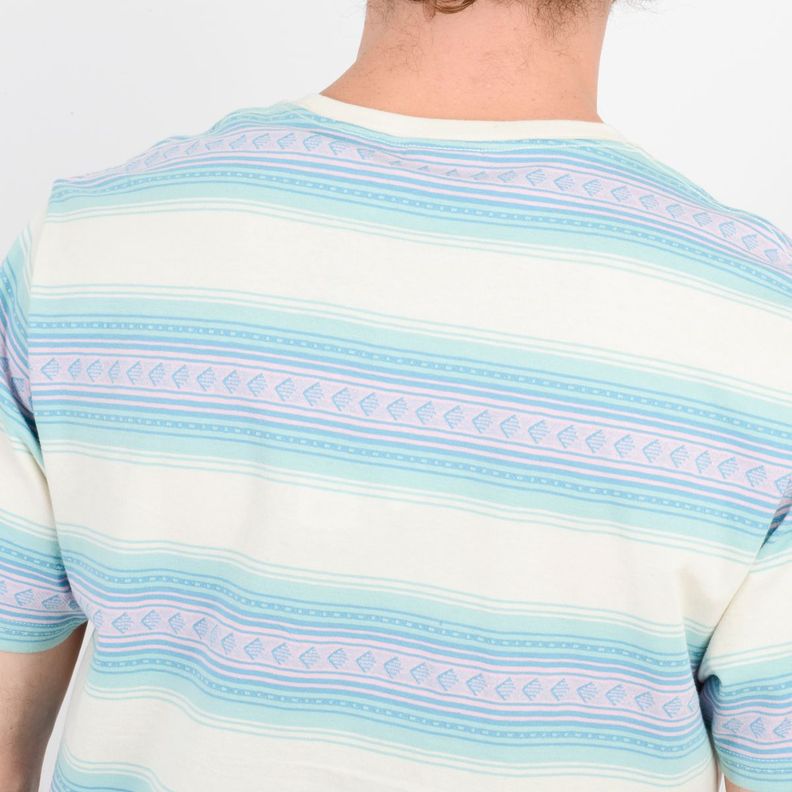 POLERA MANGA CORTA ETNIC  BEIGE-5