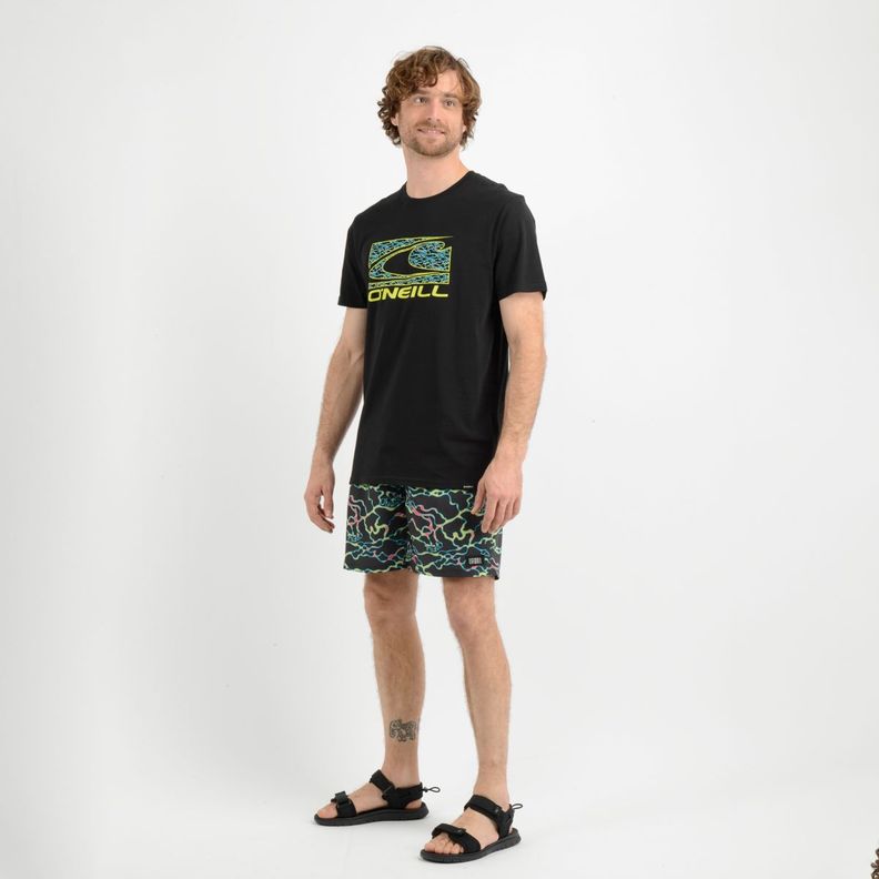 BOARDSHORT CALI CRAZY VOLLEY  NEGRO-2