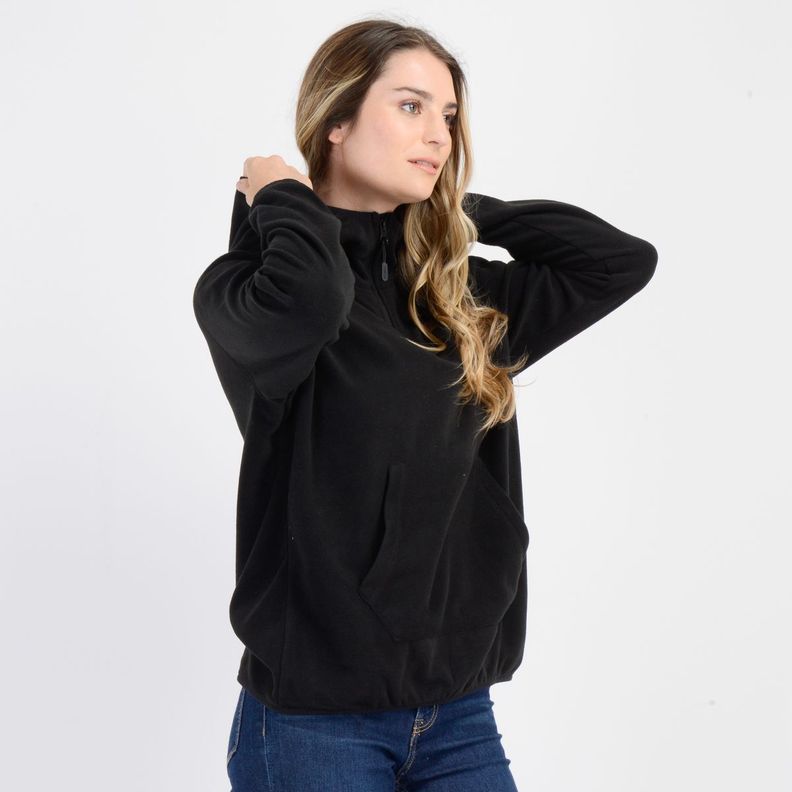 POLERON MICROPOLAR ASPEN HOODIE NEGRO-3