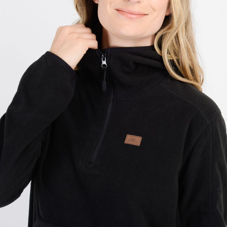 POLERON MICROPOLAR ASPEN HOODIE NEGRO-4
