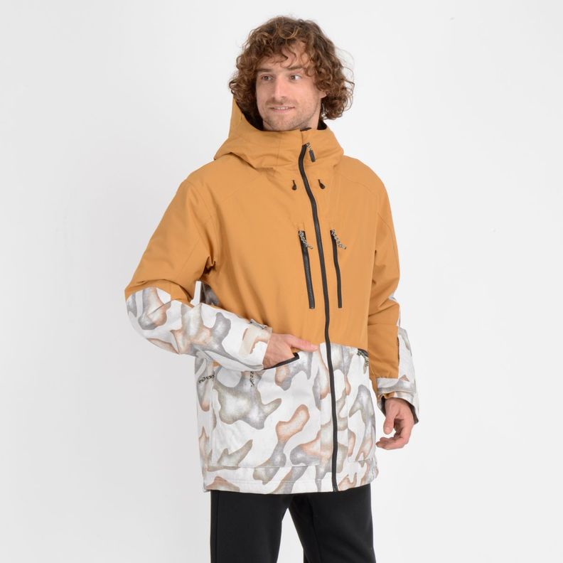 PARKA TECNICA TEXTURE JACKET BEIGE CLARO 10K/10K-2