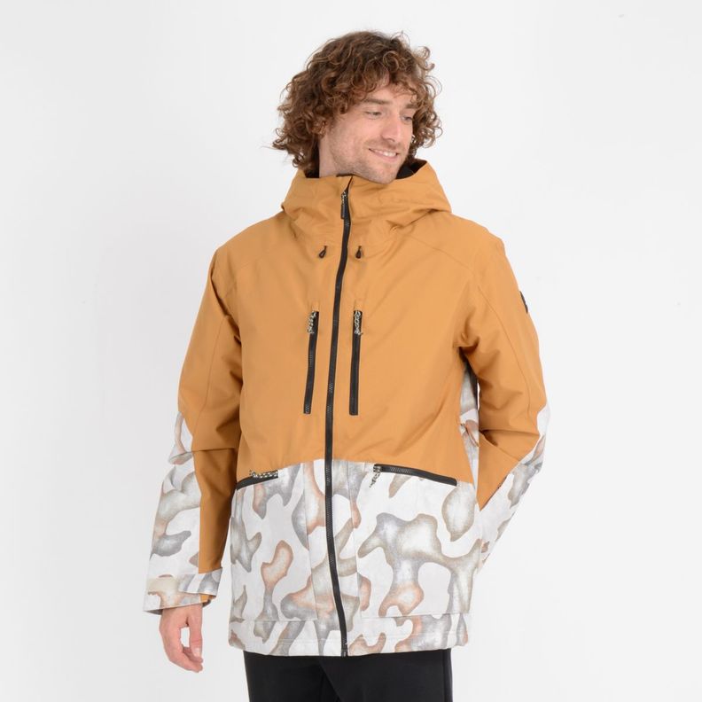 PARKA TECNICA TEXTURE JACKET BEIGE CLARO 10K/10K-3