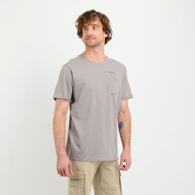 POLERA MANGA CORTA JOURNEY  GRIS-3