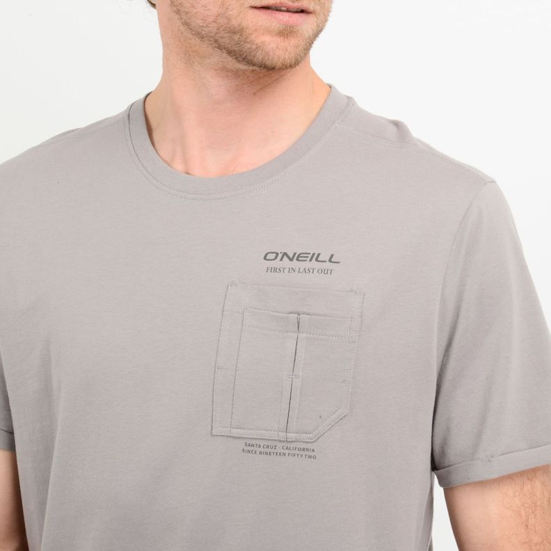 POLERA MANGA CORTA JOURNEY  GRIS-4