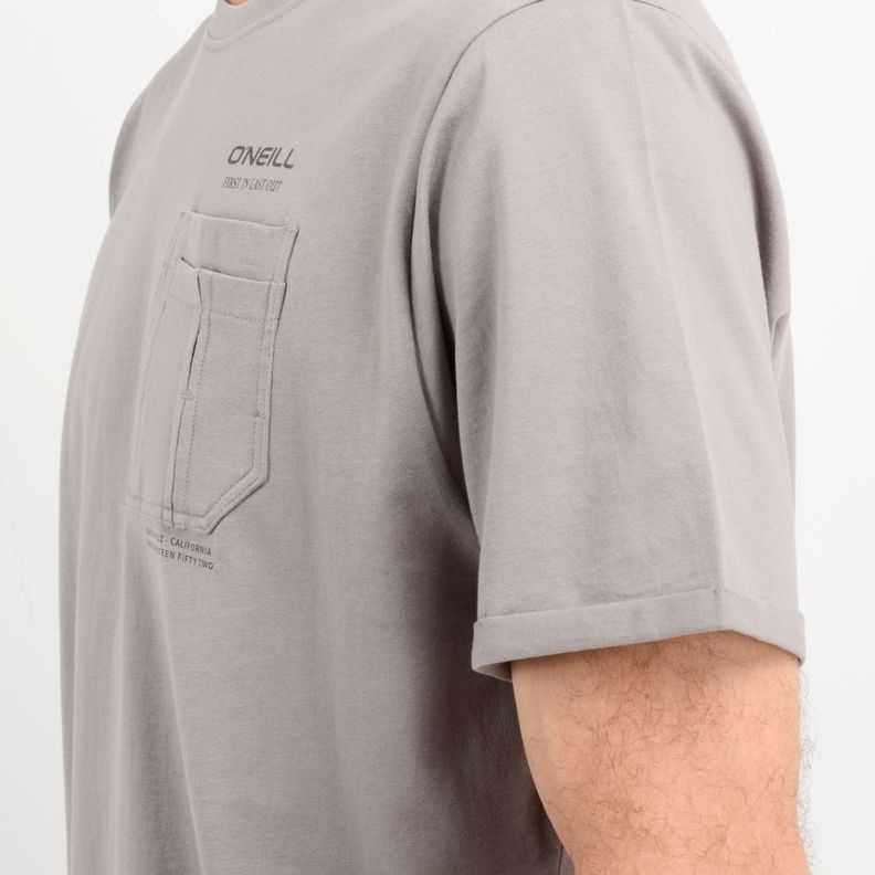 POLERA MANGA CORTA JOURNEY  GRIS-5