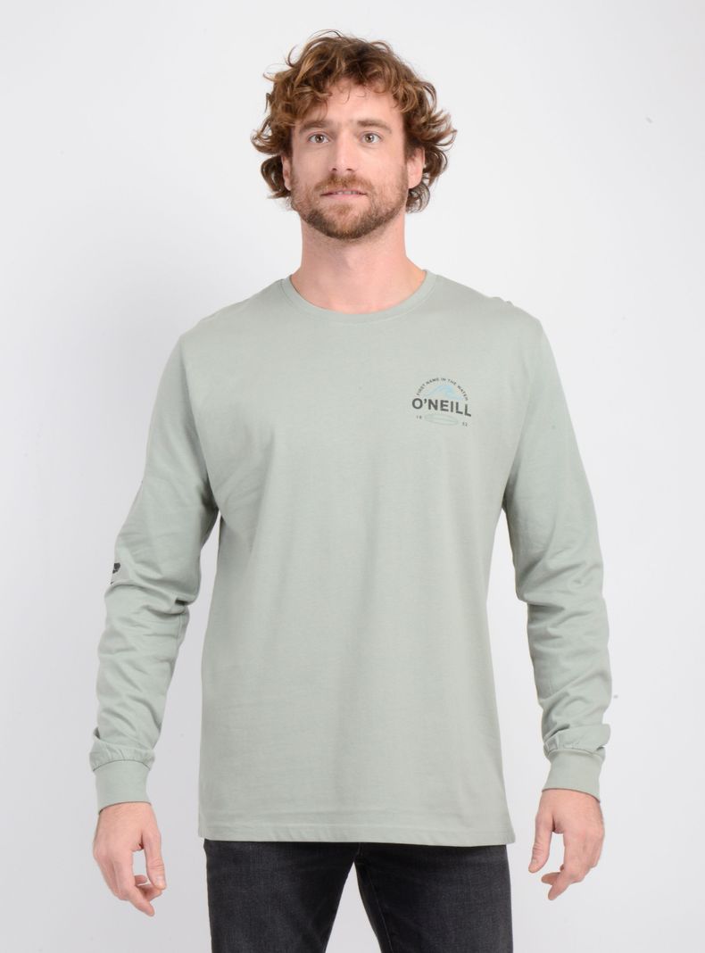 POLERA MANGA LARGA RIP II VERDE CLARO