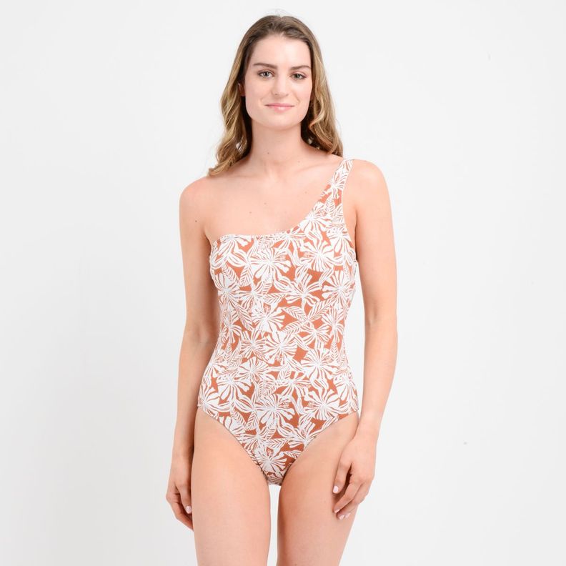 TRAJE DE BAÑO ENTERO HALFMOON  SWIM  CAFÉ COBRE-0