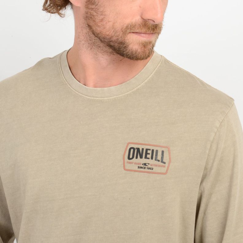 POLERA MANGA LARGA DITHER  BEIGE OSCURO-4