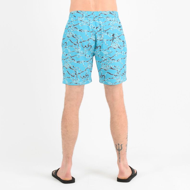 BOARDSHORT CALI CRAZY VOLLEY  AZUL-1