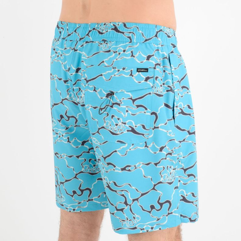 BOARDSHORT CALI CRAZY VOLLEY  AZUL-5