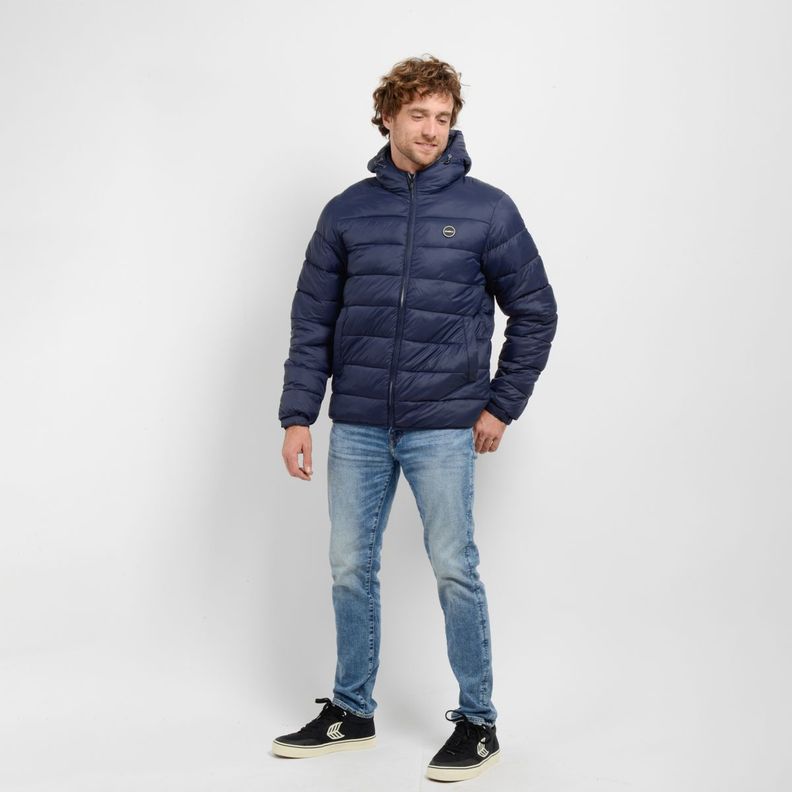 PARKA GLASSY PUFF II AZUL OSCURO-2