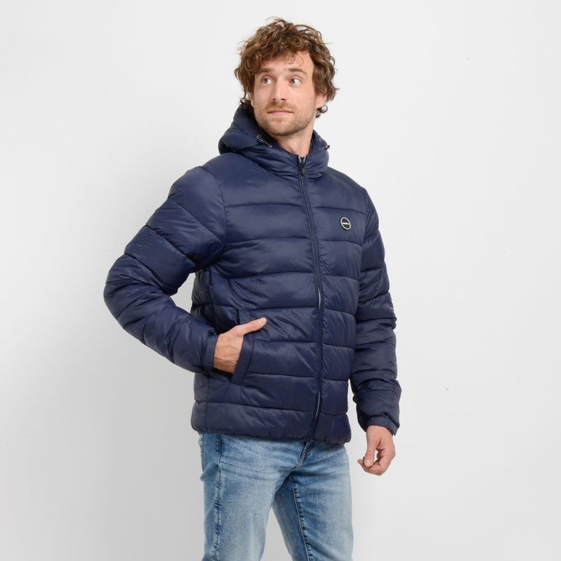 PARKA GLASSY PUFF II AZUL OSCURO-3