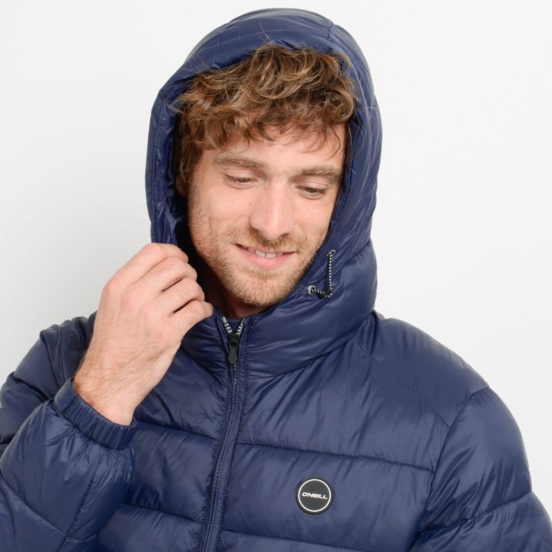 PARKA GLASSY PUFF II AZUL OSCURO-5