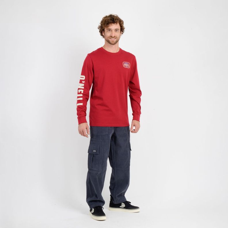 PANTALON COTELE CARGO SURF  GRIS OSCURO-5