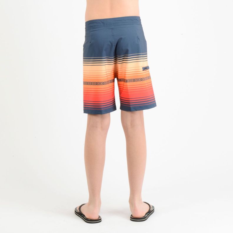 TRAJE DE BAÑO HEAT STRIPE LINE  AZUL-1