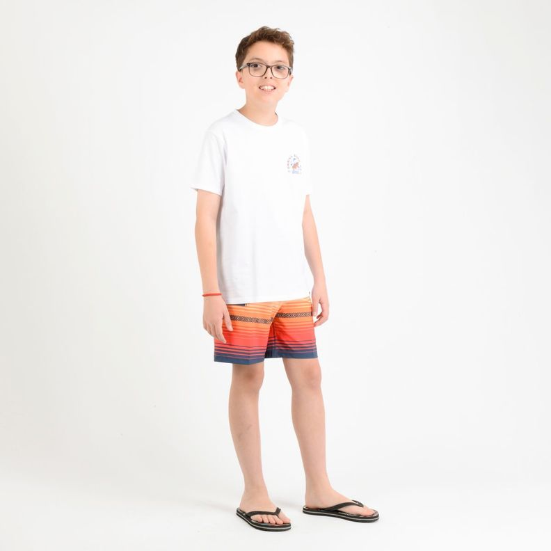 TRAJE DE BAÑO HEAT STRIPE LINE  AZUL-3
