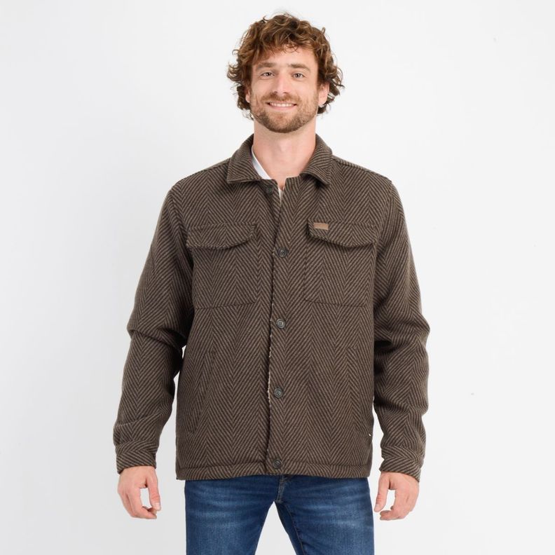 CHAQUETA ELGUIN  CAFÉ-0