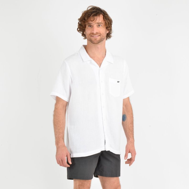CAMISA MANGA CORTA ULALA  BLANCO-2