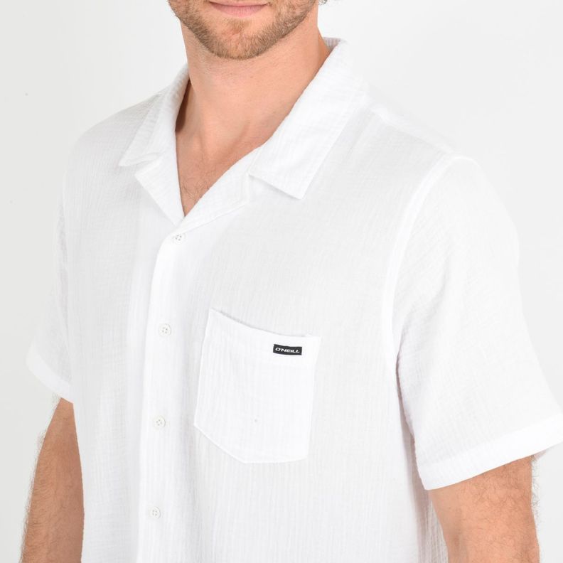 CAMISA MANGA CORTA ULALA  BLANCO-4