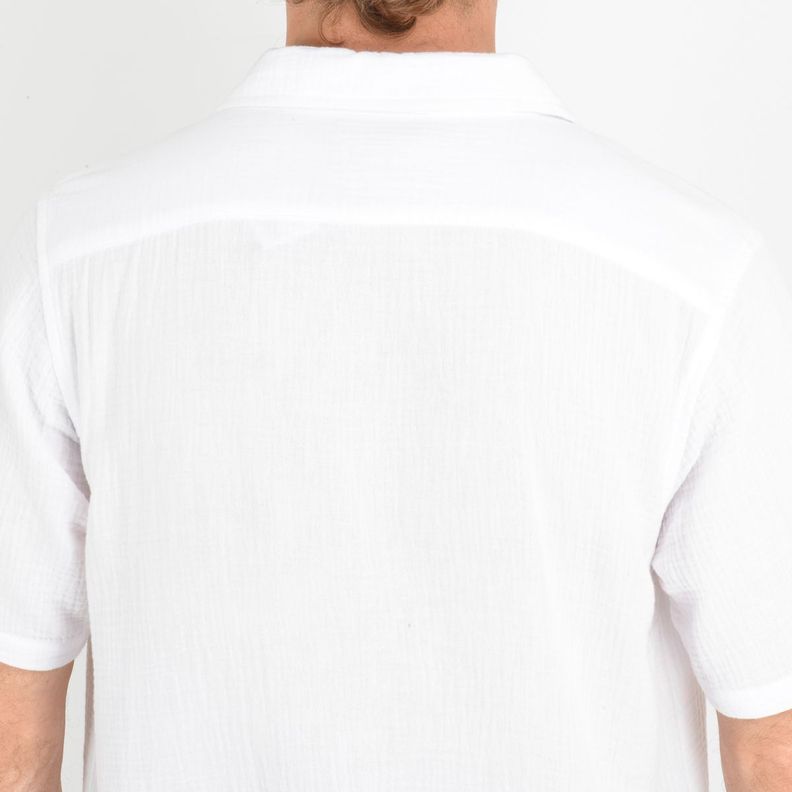 CAMISA MANGA CORTA ULALA  BLANCO-5