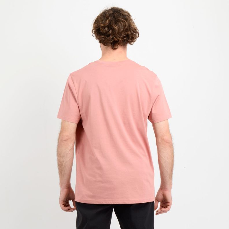 POLERA MANGA CORTA EAST CLIFF BASIC  ROSADO-2