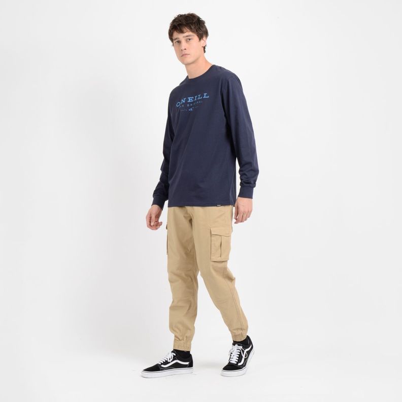 PANTALON DRIFT CARGO CAFÉ CLARO-3