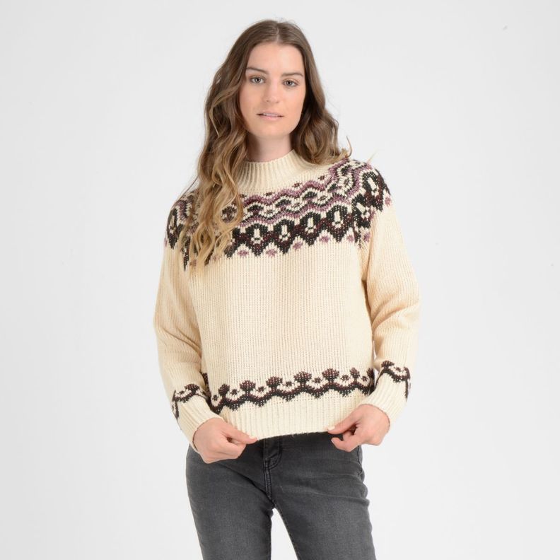 SWEATER KEIKI BEIGE CLARO
