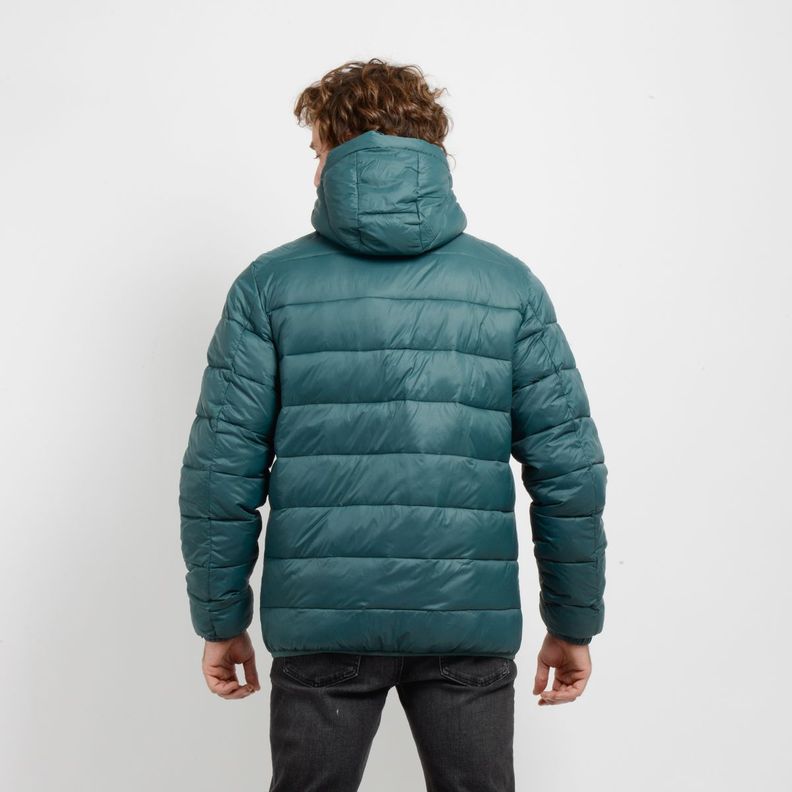 PARKA GLASSY PUFF II VERDE OSCURO-1