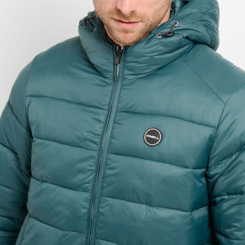 PARKA GLASSY PUFF II VERDE OSCURO-4