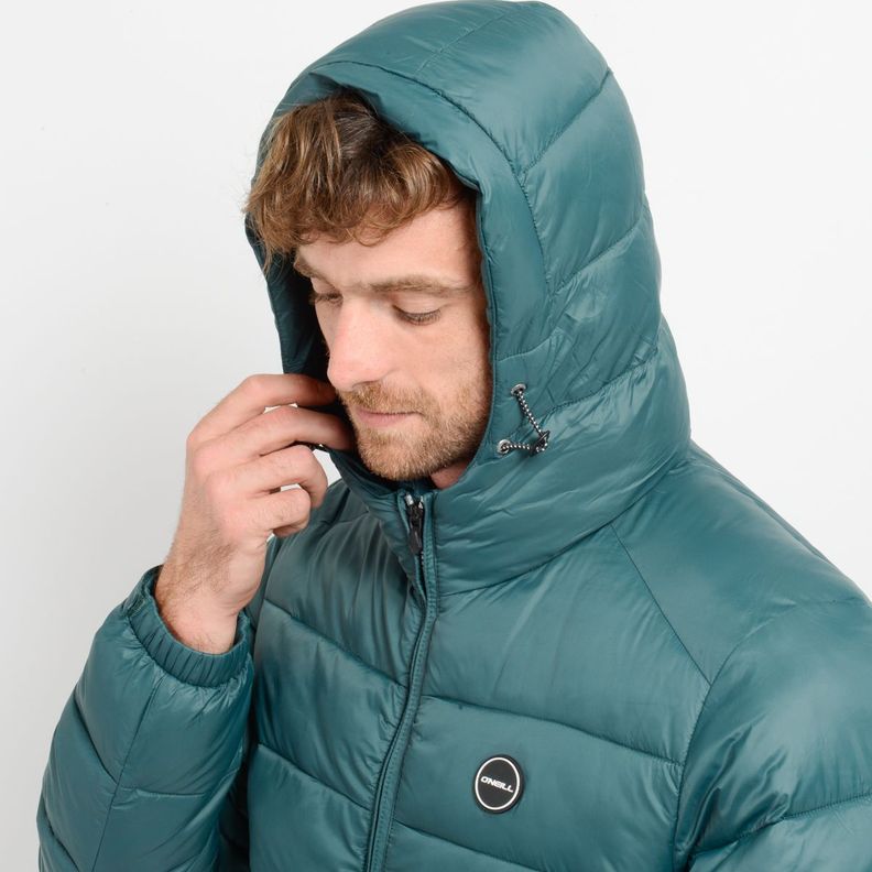 PARKA GLASSY PUFF II VERDE OSCURO-5
