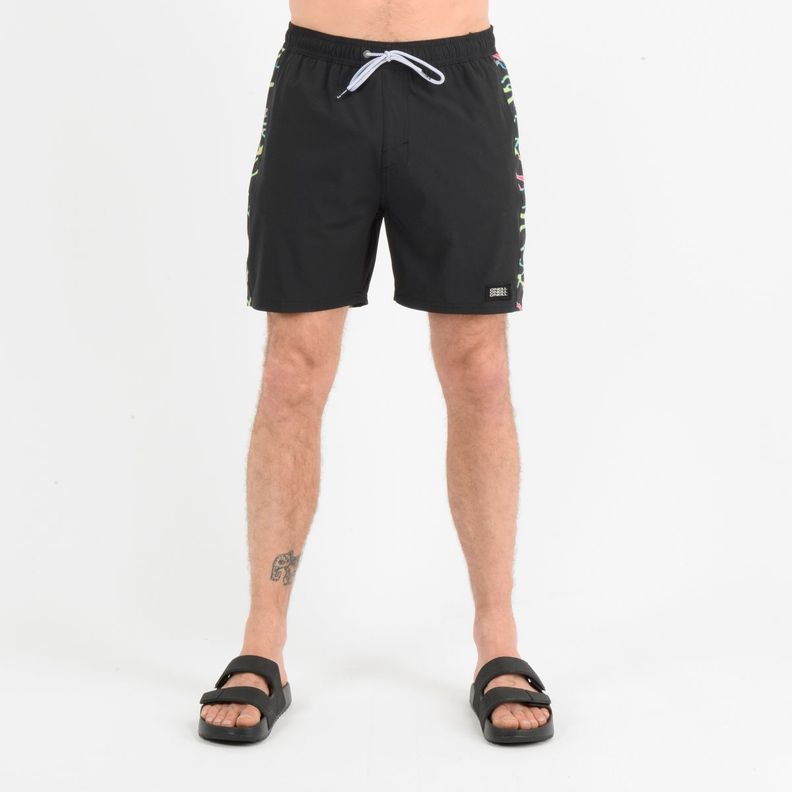 BOARDSHORT VERT  NEGRO-0