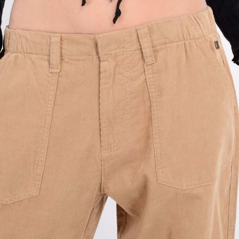 PANTALON COTELE KREE CAFÉ CLARO-4