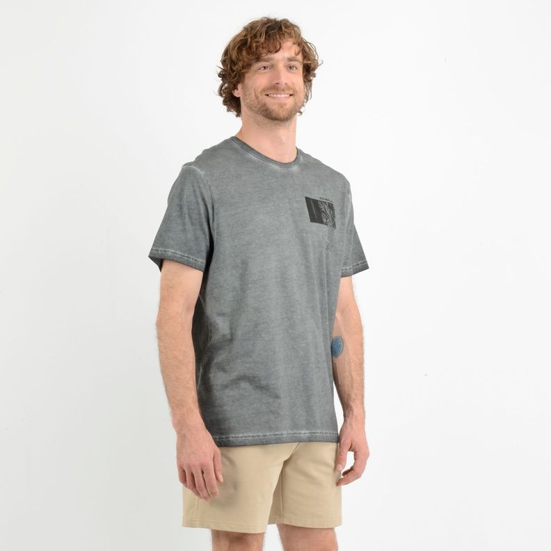 POLERA MANGA CORTA CRUCER GRIS-2