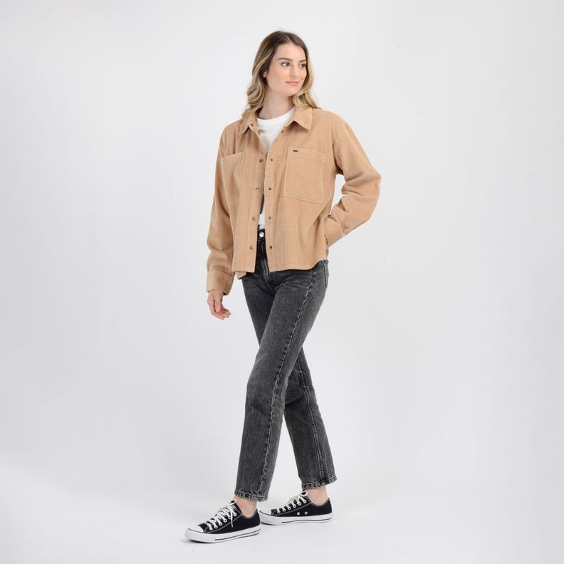 CAMISA BROOKS CAFÉ CLARO / PASTEL-2