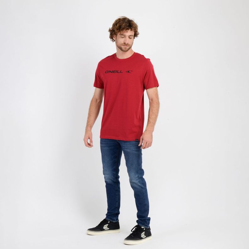 POLERA MANGA CORTA RUTILE  ROJO OSCURO-3