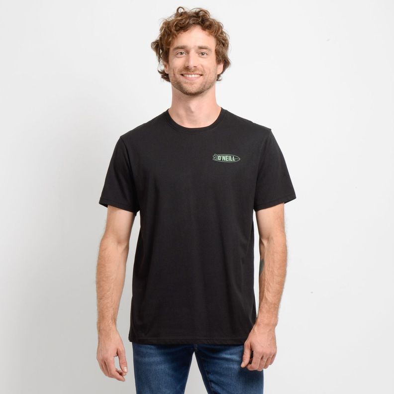 POLERA MANGA CORTA JOY WAVE NEGRO-0